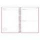AGENDA ESCOLAR ANTARTIK 26-27 ESPIRAL PACK AND GO DIA PAGINAA5+ BILINGÜE 80G PAPEL FSC ROSA CORAL