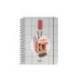 AGENDA ESCOLAR LIDERPAPEL 26-27 ESPIRAL ORIENTAL DIA PAGINA A6+ BILINGUE 80G PAPEL FSC FIDEOS