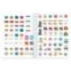 AGENDA ESCOLAR MARCA LIDERPAPEL 26-27 ESPIRAL PATTERN DIA PAGINA A5+ BILINGUE 80G PAPEL FSC LINEAS