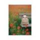 AGENDA ESCOLAR LIDERPAPEL 26-27 ESPIRAL FLOWERS SEMANA VISTA A6+ BILINGUE 80G PAPEL FSC ROJO