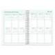 AGENDA ESCOLAR LIDERPAPEL 26-27 ESPIRAL PERSONALIZABLE SEMANA VISTA A5 BILINGUE 70G PAPEL FSC