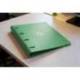 CARPETA 4 ANILLAS DE 35 MM MIXTAS ANTARTIK A4 FOAM COLOR VERDE MATCHA