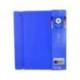 CARPETA 4 ANILLAS DE 35 MM MIXTAS ANTARTIK A4 FOAM COLOR AZUL