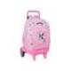 MOCHILA GRANDE CON RUEDAS COMPACT EVOLUTION EXTRAIBLE SAFTA SNOOPY 450X330X220 MM