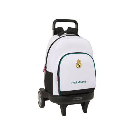 MOCHILA GRANDE CON RUEDAS COMPACT EVOLUTION EXTRAIBLE SAFTA REAL MADRID 1 EQUIPACION 26/27 450X330X220