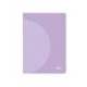 LIBRETA LIDERPAPEL 360 TAPA DE PLASTICO A4 48 HOJAS 90G/M2 HORIZONTAL CON DOBLE MARGEN COLORES PASTEL