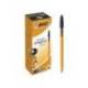 Boligrafo Bic tinta negra 0,30 mm cuerpo naranja