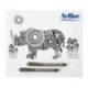 ROTULADOR ARTLINE CALIBRADO MICROMETRICO NEGRO ILLUSTRATION PEN EK-284ILN PUNTA POLIACETAL 0,4MM
