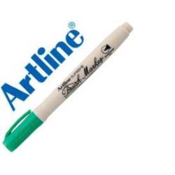 Rotulador Artline Supreme Brush Acuarelable Punta Pincel Color Verde