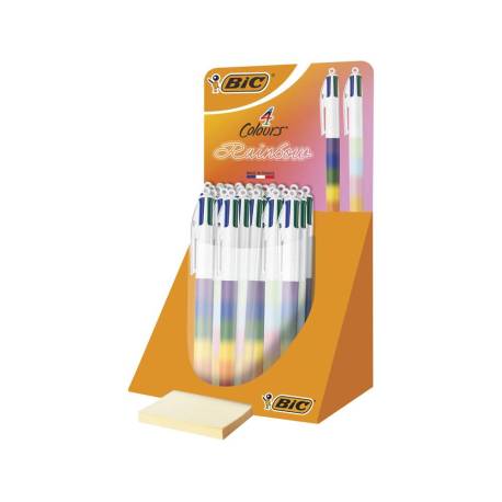 BOLIGRAFO BIC CUATRO COLORES RAINBOW PUNTA 1 MM