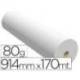 Papel reprografia para plotter Navigator 80 g/m2, 914 mm x 170 m.