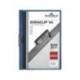Carpeta dossier con pinza central duraclip Durable 60 hojas Din A4 color azul oscuro