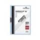 Carpeta dossier con pinza central duraclip Durable 30 hojas Din A4 color azul