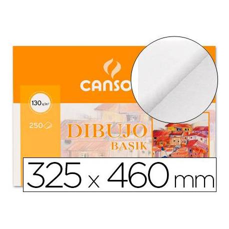 Papel dibujo Canson din a3 gramaje 130 g/m2 MiniPack 10 hojas