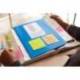 Bloc de notas adhesivas Z-Notes Post-it ®. Colores surtidos