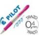 Boligrafo Pilot Super Grip Rosa tinta azul 0,4 mm