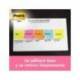 Bloc quita y pon Post-it ® fucsia 76 x 76 mm