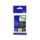 Cinta Brother 12mm (ancho) x 8m (largo) laminada negro/blanco