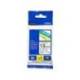 Cinta brother TZE-241 18mm (ancho) x 8m (largo) laminada blanco/negro
