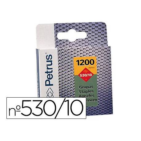 Grapas Petrus 530/10 para clavadora