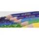 Lapices de Colores Alpino Hexagonales Caja 30 lapices largos
