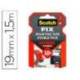 Cinta adhesiva marca Scotch doble cara super resistente