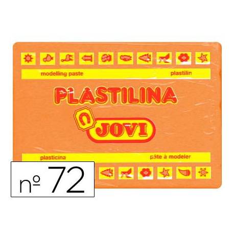 Plastilina Jovi color Naranja grande 350 gr