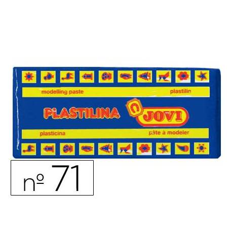 Plastilina Jovi color Azul oscuro mediano 150 gr