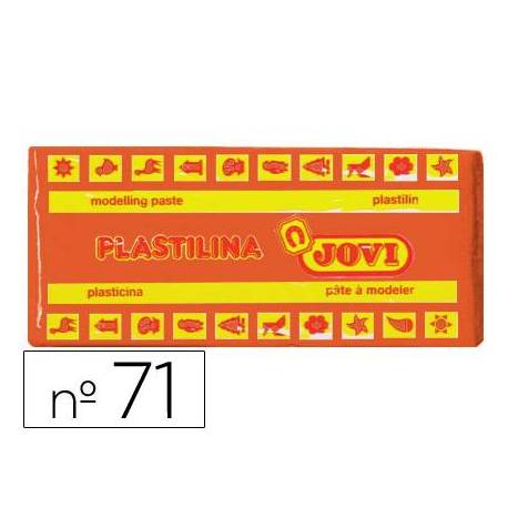Plastilina Jovi color Naranja mediano 150 gr
