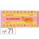 Plastilina Jovi color Rosa mediano 150 gr