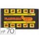 Plastilina Jovi color negro pequeña 50 gr