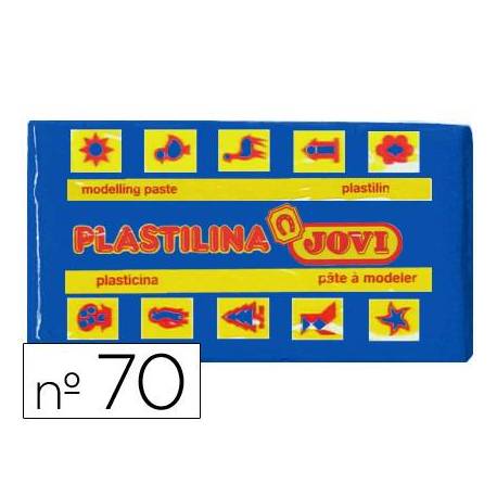 Plastilina Jovi color azul oscuro pequeña 50 gr