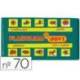 Plastilina Jovi color verde oscuro pequeña 50 gr