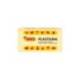 Plastilina Jovi color amarillo claro pequeña 50 gr