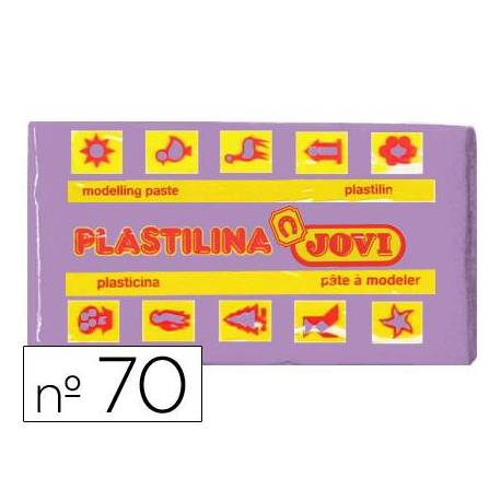 Plastilina Jovi color lila pequeña 50 gr