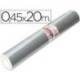 Aironfix Rollo Adhesivo 45cm x 20mt Especial Color Plata 100 MC