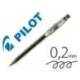 Boligrafo marca Pilot punta aguja 0,2 mm g-tec-c4 negro