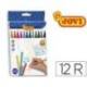 Rotulador Jovi fino lavable caja 12 rotuladores