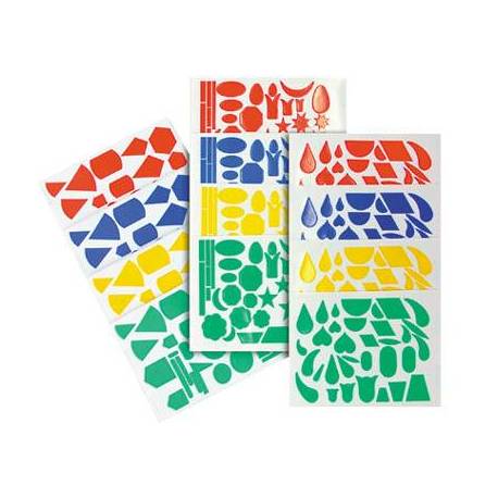 Gomets Apli Figuras Surtidas Bolsa 20 hojas Ref. 706
