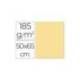 Cartulina Guarro crema 500 x 650 mm de 185 g/m2