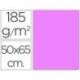 Cartulina Guarro lila 500 x 650 mm de 185 g/m2