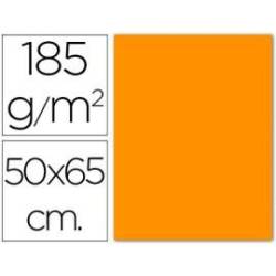 Cartulina Guarro naranja 500 x 650 mm de 185 g/m2