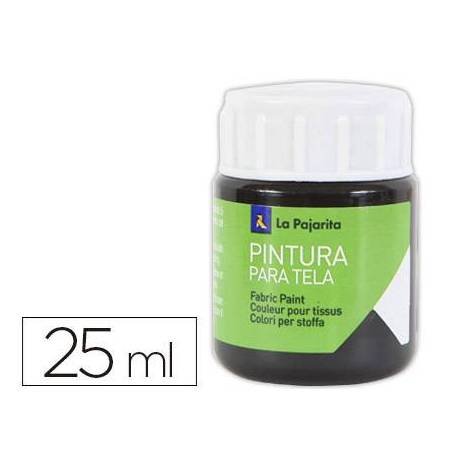 Pintura para tela La Pajarita color negro