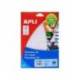 Etiqueta adhesiva marca Apli 01861 12x30 mm
