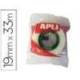 Cinta adhesiva invisible marca Apli 33 m x 19 mm
