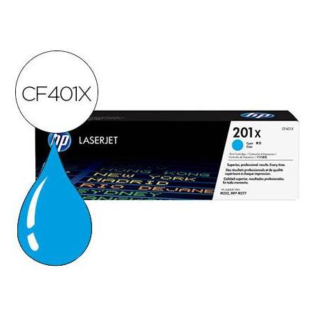 TONER HP 201X LASERJET PRO M252 / MFP M277 CIAN 2.300 PAG