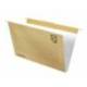 Carpeta colgante marca Gio Din A4 con visor superior Kraft eco Lomo 30 mm
