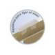 Carpeta colgante marca Gio Din A4 con visor superior Kraft eco Lomo 30 mm