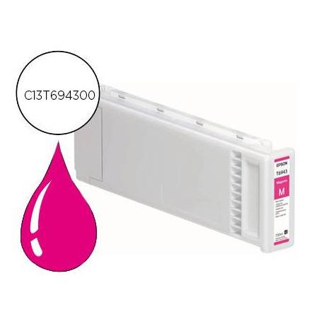 CARTUCHO INK-JET EPSON T6943 COLOR MAGENTA C13T694300
