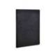 Libreta Clarefontaine color negro A5 tapa cartulina rayado horizontal 96 hojas